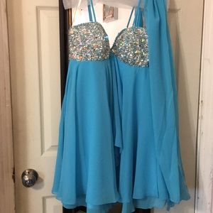 Cinderella embellished dress
